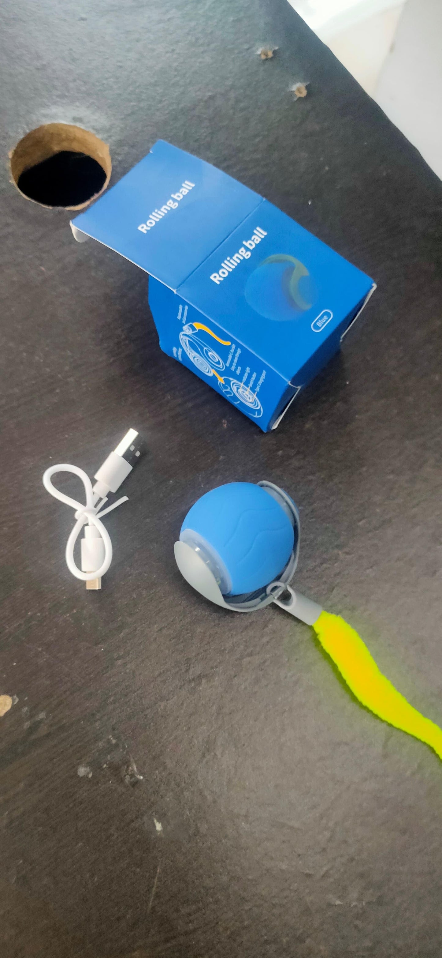 Rolling Ball Cat/Dog Toy – Interactive Electric Fun for Curious Cats and Dogs