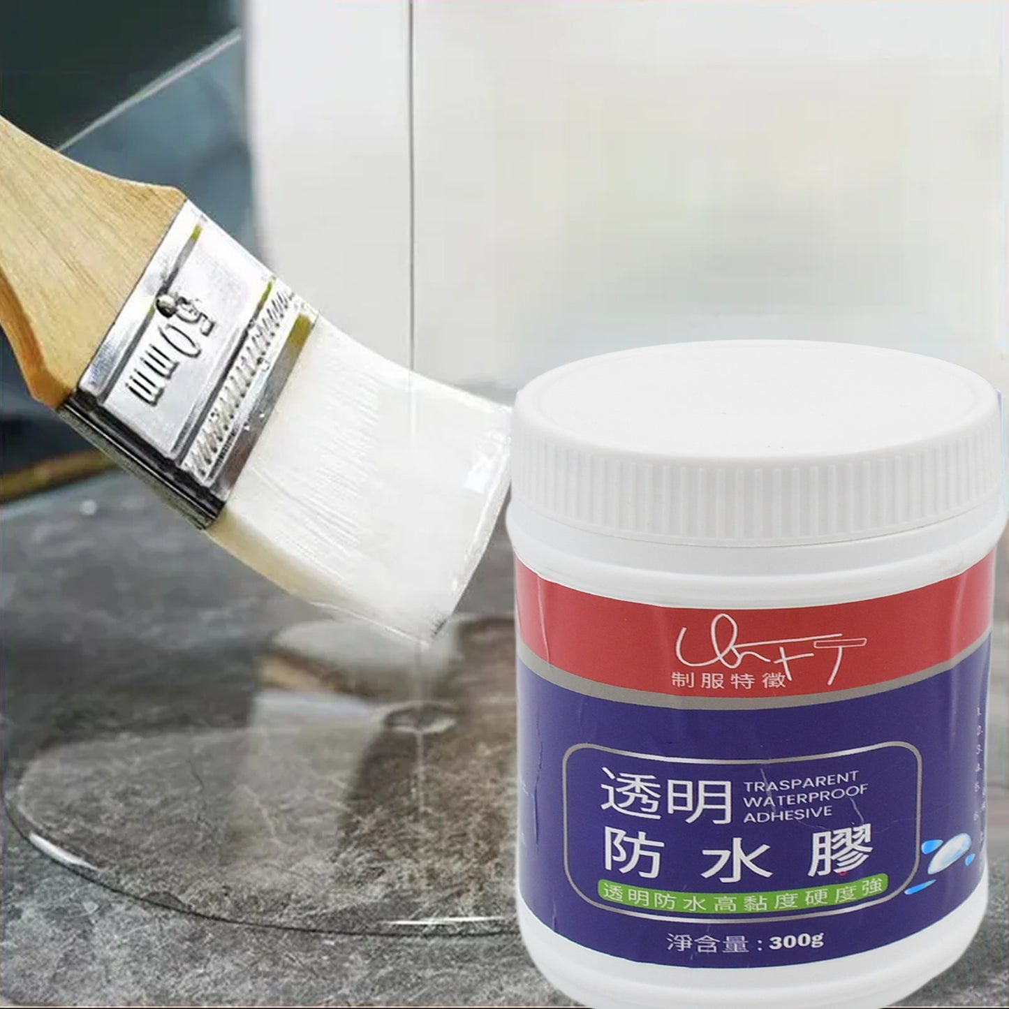 Transparent Waterproof Glue 300g (1 Pc)