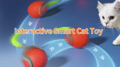 Rolling Ball Cat/Dog Toy – Interactive Electric Fun for Curious Cats and Dogs